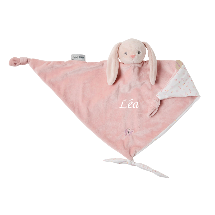  - alice & pomme - maxi comforter pink rabbit 40 cm 